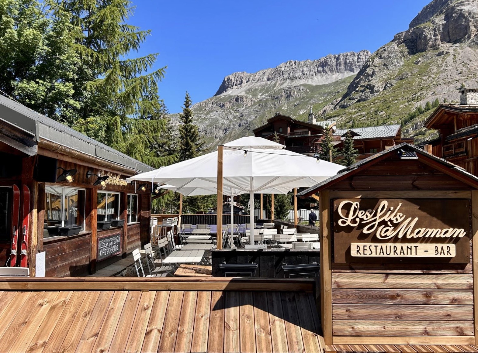 Photo de notre restaurant à Val d'Isère