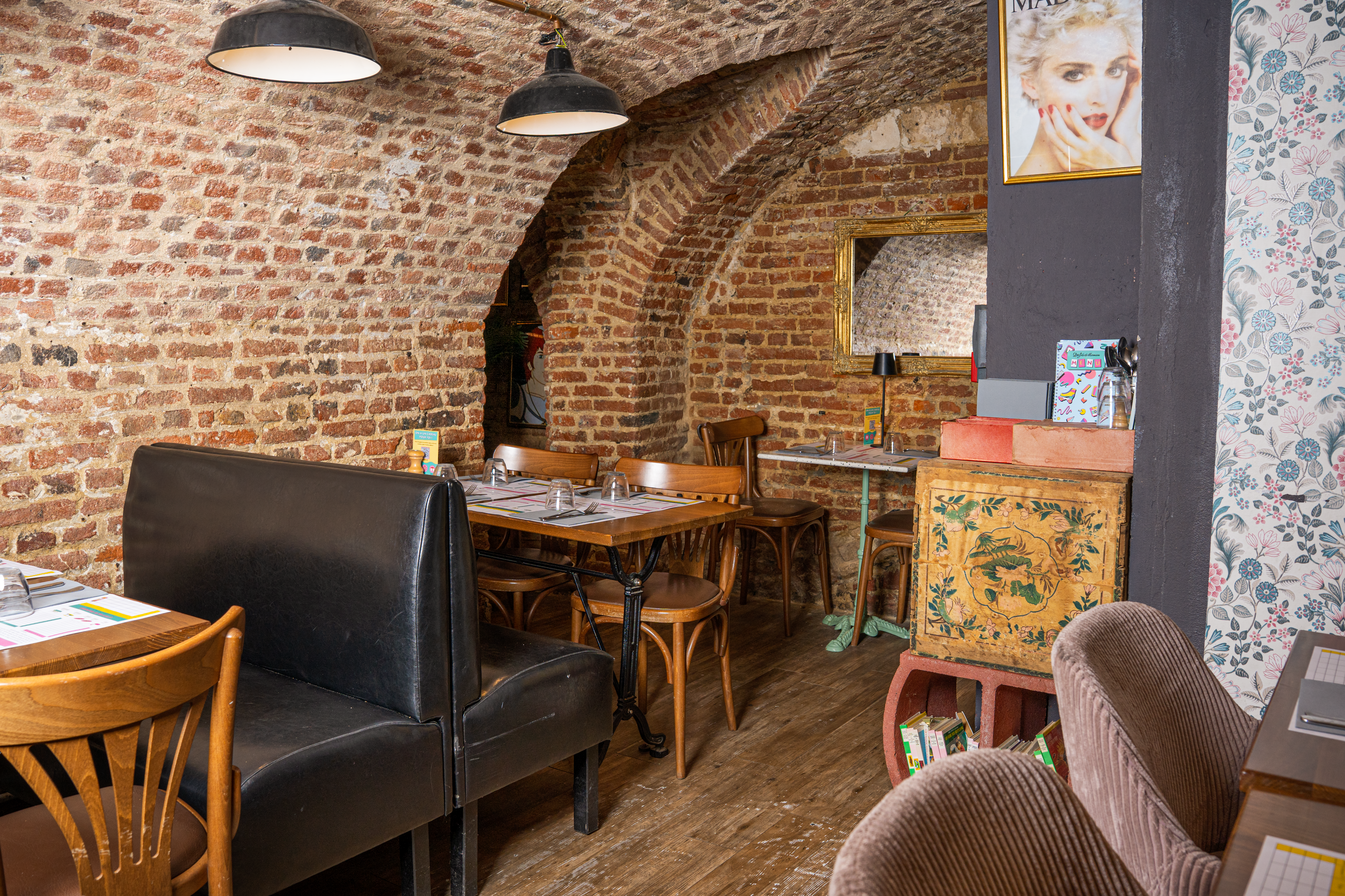 Salle ou terrasse de restaurant à Lille